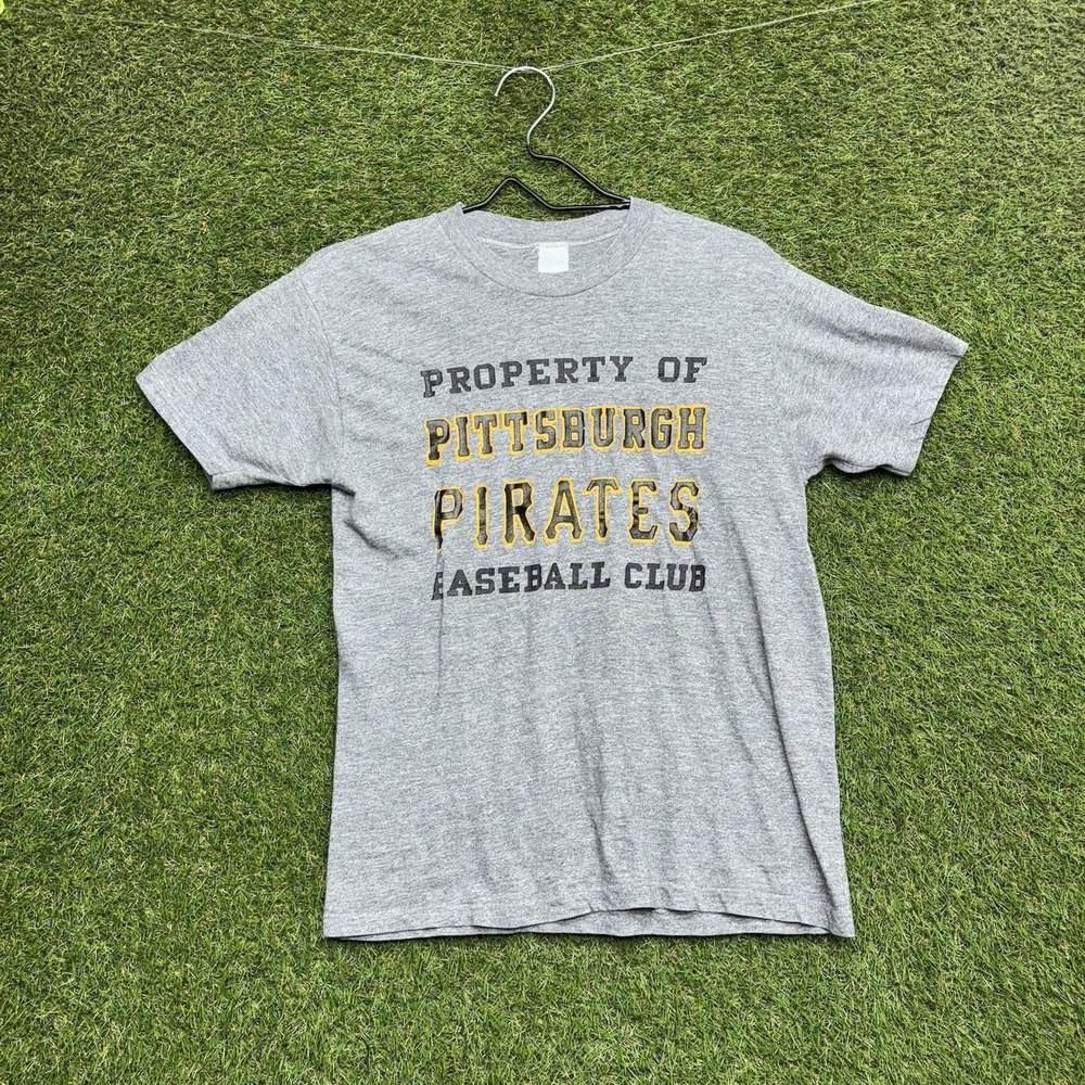 Vintage Pittsburgh Pirates Russell Athletic Shirt Mens Small Property Of 90s